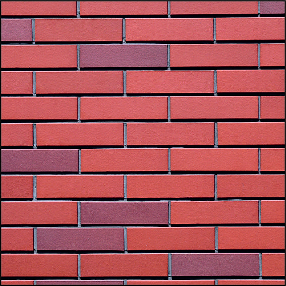 Red Slim Brick BR-09